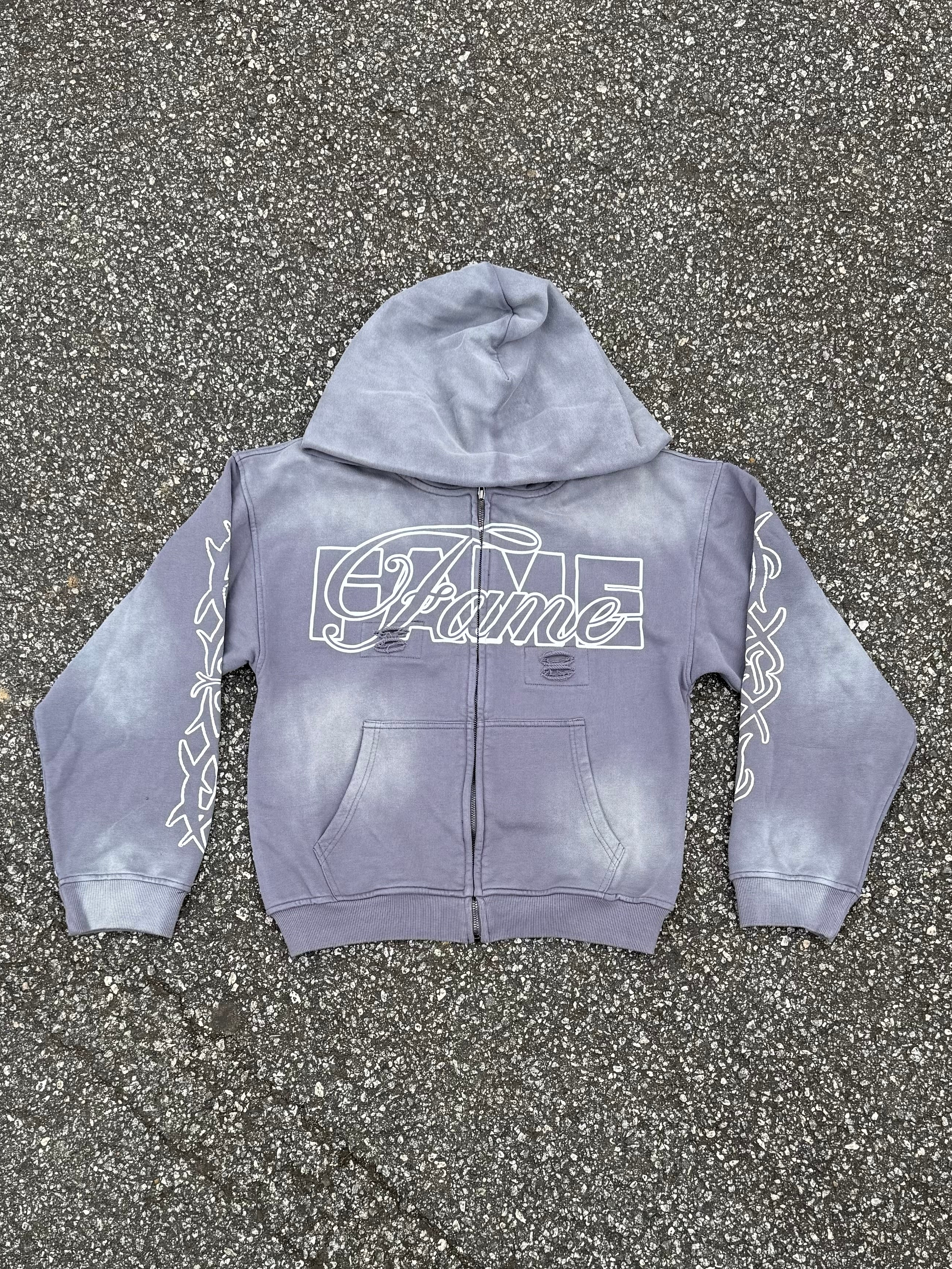 FAME “Loungewear” zip up hoodie