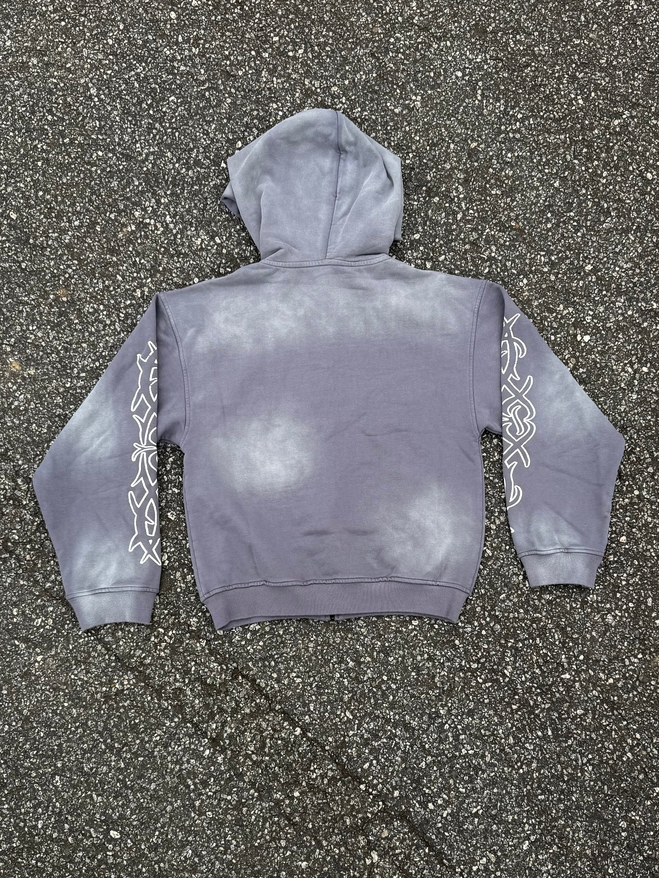 FAME “loungewear” zip up hoodie (No Back Logo)